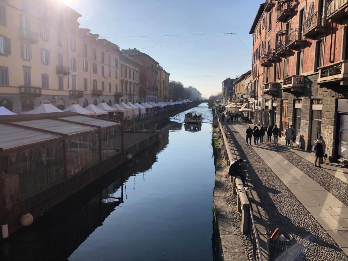 Appartamento Navigli Milan Bagian luar foto